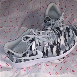 Nike camo sneakers